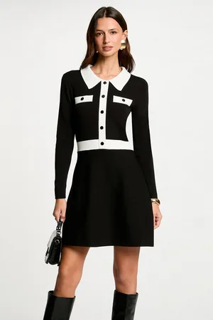 Morgan A-Line Mini Jumper Dress