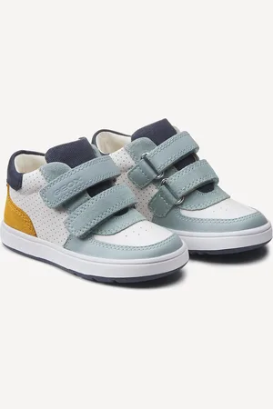 Geox Kids Biglia First Steps Trainers with Touch 