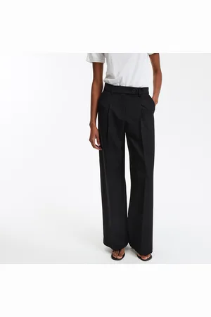 La Redoute Wide Leg Trousers with Pleats