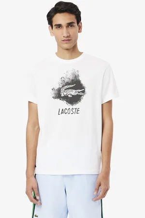 Lacoste T-Shirt with Crocodile Print, Sport Ultra Dry