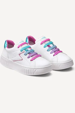Geox Kids Mikiroshi Breathable Trainers