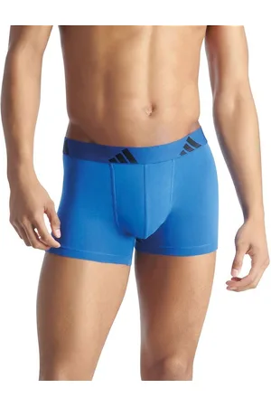 adidas Set of 3 Plain Active Flex Cotton Boxer Shorts
