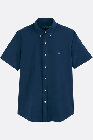 Ralph Lauren Fitted Short Sleeve Shirt in Poplin