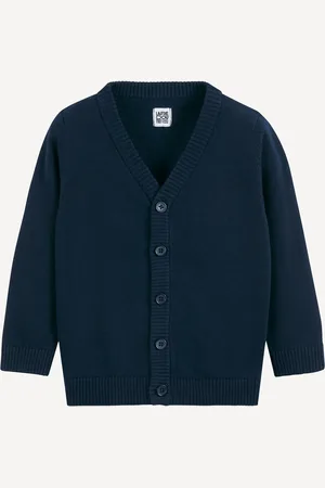 La Redoute V-Neck Cardigan, Fine Knit, Pure Cotton