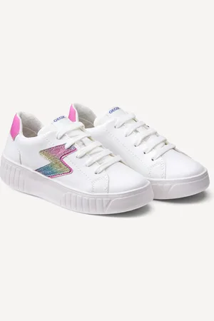 Geox Kids Mikiroshi Breathable Trainers