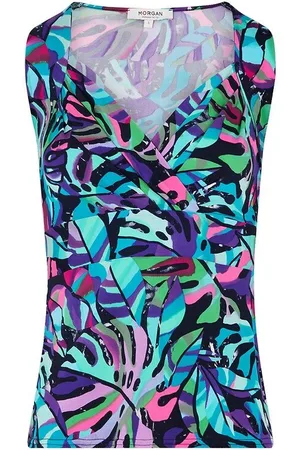 Morgan Sleeveless Printed T-Shirt