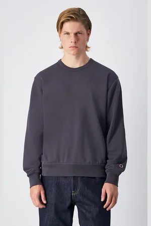 Champion Small Logo Sweatshirt with Crew Neck