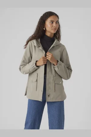 VERO MODA Mid-Length Hooded Jacket