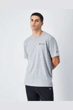 Champion Small Logo Print T-Shirt with Short Sleeves