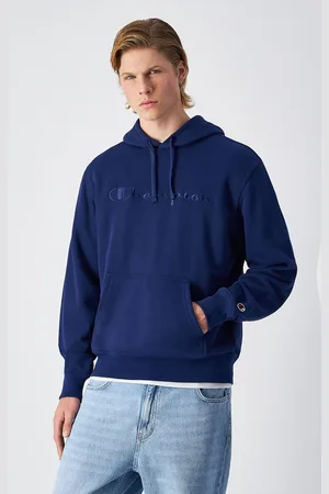 Champion Large Embroidered Logo Hoodie