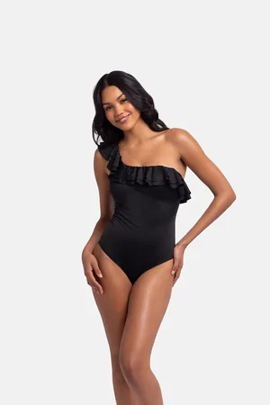 Dorina 1-Piece Asymmetric Swimsuit, Cap Cana