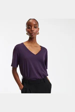 La Redoute V-Neck T-Shirt with Short Sleeves