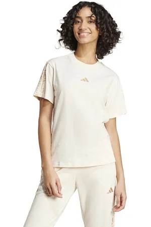 adidas Animal Print T-Shirt, 3-Stripes