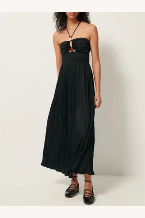 Sessun Deva Maxi Dress with Beaded Details