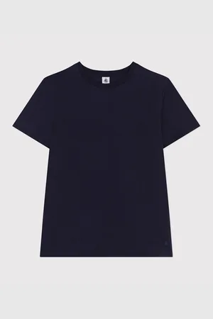 Petit Bateau Le Droit T-Shirt in Plain Cotton