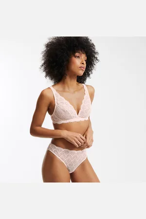 La Redoute Non-Underwired Halterneck Bra, Lison