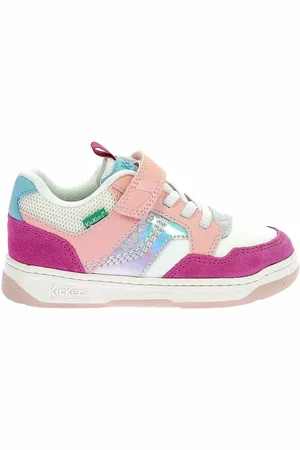 Kickers Kids Kickarting Leather Trainers
