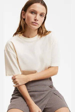 La Redoute Loose Fit T-Shirt with Crew Neck and Short Sleeves
