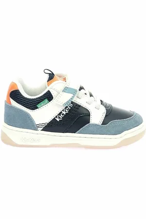 Kickers Kids Kickarting Leather Trainers