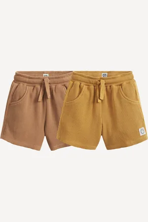 La Redoute Set of 2 Honeycomb-Knit Shorts