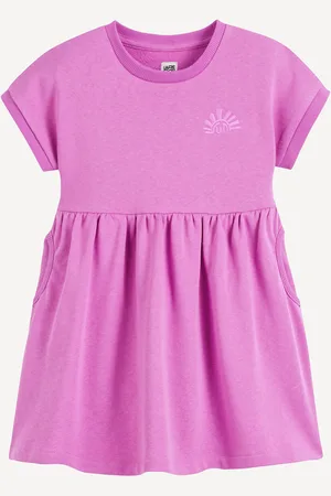 La Redoute Short Sleeve Mini Dress in Fleece