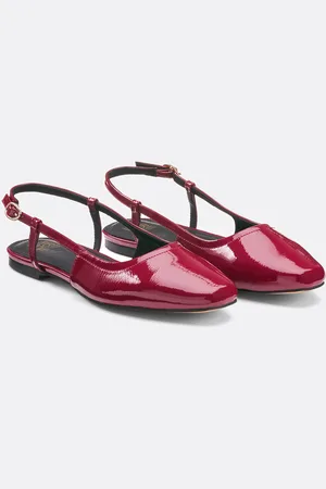 La Redoute Patent Slingback Ballet Pumps