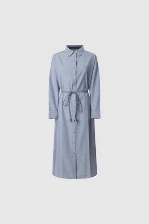 Pepe Jeans Striped Shirt Dress