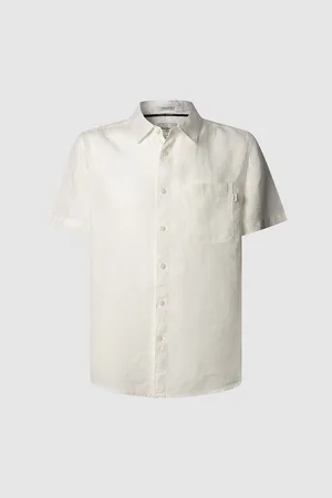 Pepe Jeans Linen Regular Fit Shirt with Short Sleeves