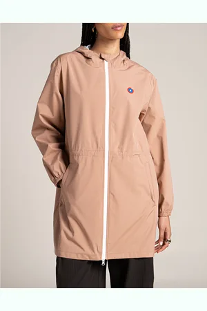 der flotte Boy Unisex Mid-Length Windbreaker, Zip-Up Fastening and Hood, Amelot