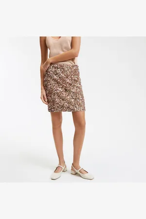 La Redoute Straight Sequin Mini Skirt