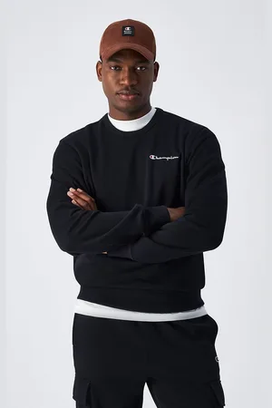 Champion Round Neck Sweatshirt with Small Fleece Logo
