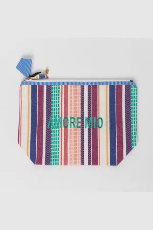 Petite Mendigote Zip-Up Clutch Bag XL Eva