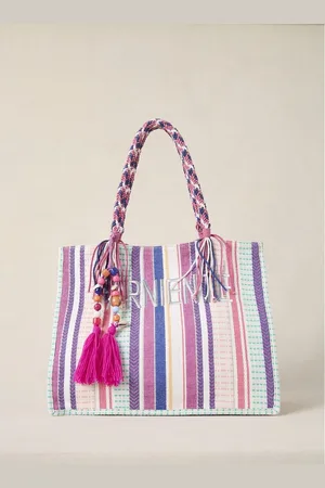 Petite Mendigote Striped Tote Bag, SAI