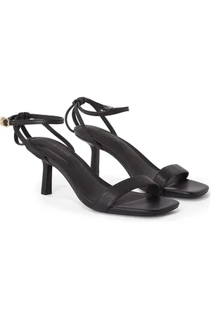 Tommy Hilfiger Kitten Heel Sandals in Leather