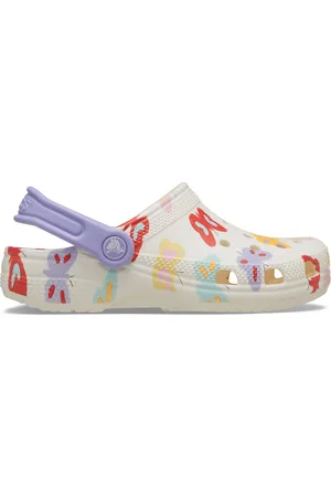 Crocs Kids Classic Butterfly Toddler Clogs