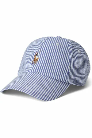 Ralph Lauren Seersucker Cap
