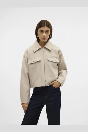 VERO MODA Short Zip-Up Jacket