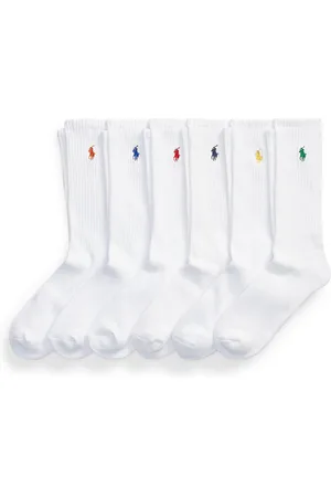 Ralph Lauren Pack of 6 Pairs of Socks in Cotton Mix