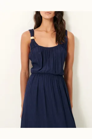 Sessun Maxi Dress with Wrapover Straps, Helene