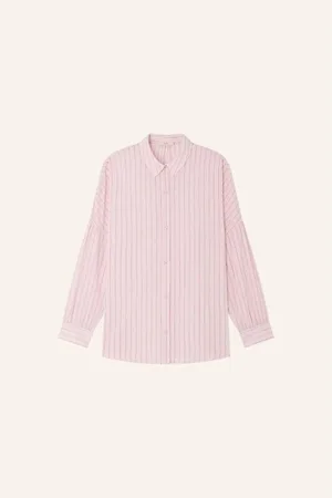 Sessun Botan Striped Oversized Shirt