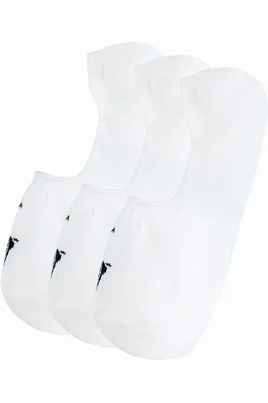 Ralph Lauren Pack of 3 Pairs of Invisible Trainer Cotton Mix Socks