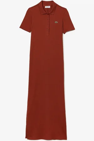 Lacoste Long Slim-Fit Polo Shirt Dress