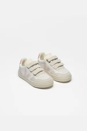 Veja Kids Small V-90 Leather Trainers
