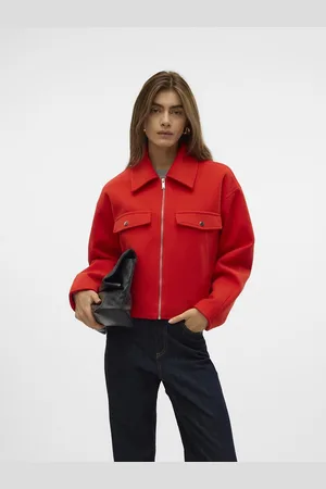 VERO MODA Short Zip-Up Jacket
