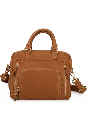 Nat & Nin Mini Macy Handbag in Grained Leather
