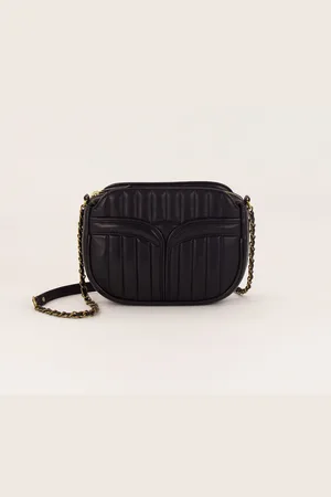 Sessun Divine Quilted Leather Shoulder Bag