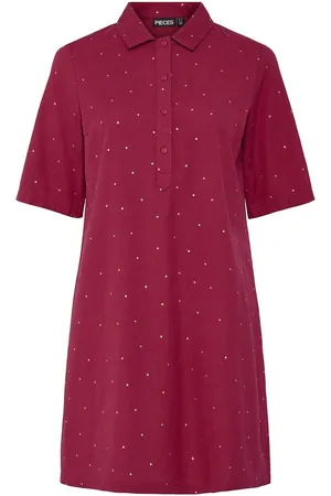 Pieces® Polka Dot Shirt Dress