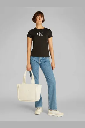 Calvin Klein Canvas Tote Bag