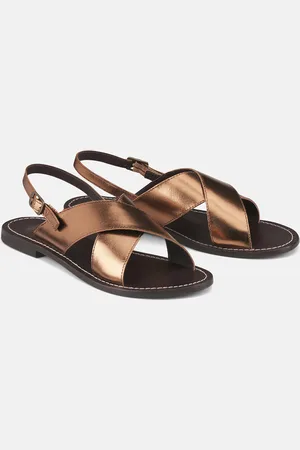 La Redoute Flat Heel Sandals, Signature LAURINE