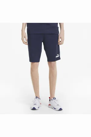 PUMA Cotton Essential Shorts with Small Logo Print